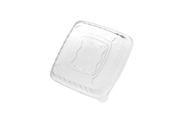 Καπάκια R-PET για Τετράγωνα Σκεύη Σαλάτας Ζαχαροκάλαμο 500-1250ml. | Tessera Sustainable Packaging®