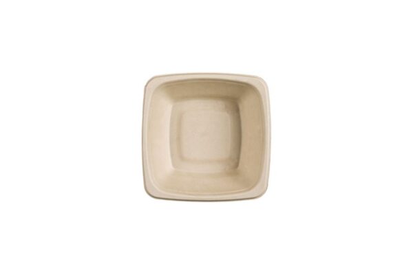 Square Sugarcane Bowls 500ml. | Tessera Sustainable Packaging®
