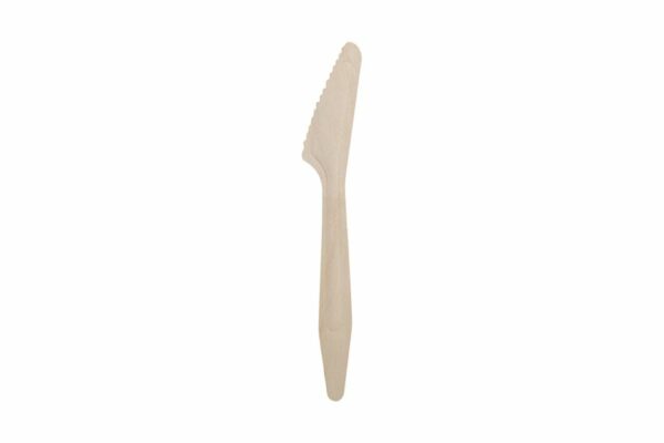 Wooden Knives 18 cm FSC® Wrapped 1/1 | TESSERA Bio Products®