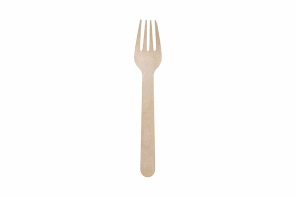 Wooden Forks FSC® 16 cm. Wrapped 1/1 | Tessera Sustainable Packaging®