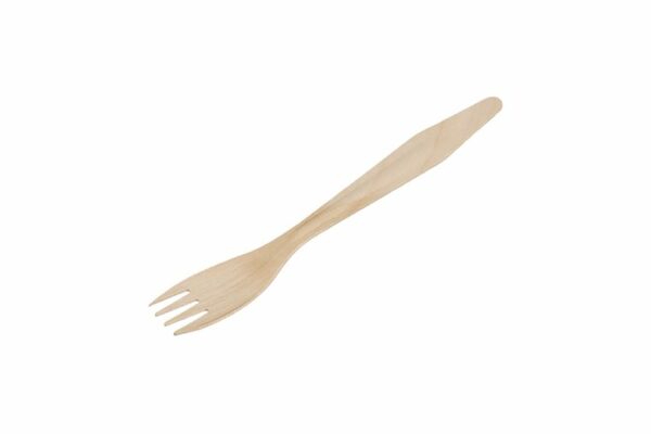 Wooden Forks 18 cm FSC® Wrapped 1/1 | TESSERA Bio Products®