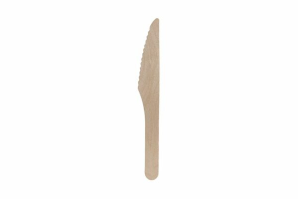 Ξύλινα Μαχαίρια FSC® 16cm (8 τεμάχια) | TESSERA Bio Products®