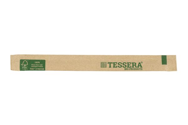 Ξύλινοι Aναδευτήρες FSC® 14 cm. DISPENCER Συσκευασμένος 1/1 | TESSERA Bio Products®
