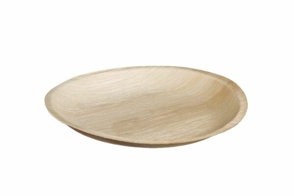 Palm Leaf Round Plates Ø23 cm. | TESSERA Bio Products®