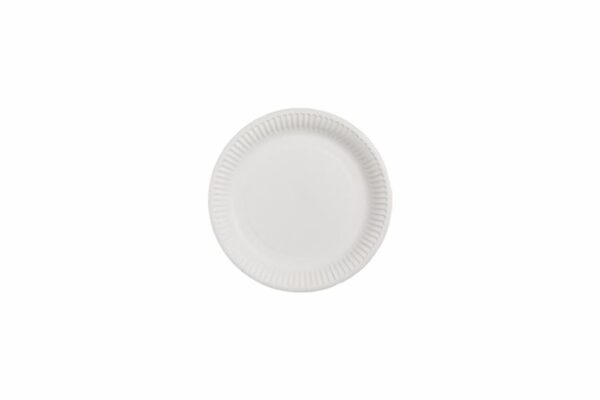 Χάρτινα Πιάτα FSC® Λευκά Ø 15cm. | TESSERA Bio Products®
