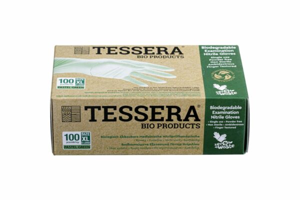 Nitrile Gloves Blue Powder-free MDR CAT I / PPE CAT III - Extra Large | TESSERA Bio Products®