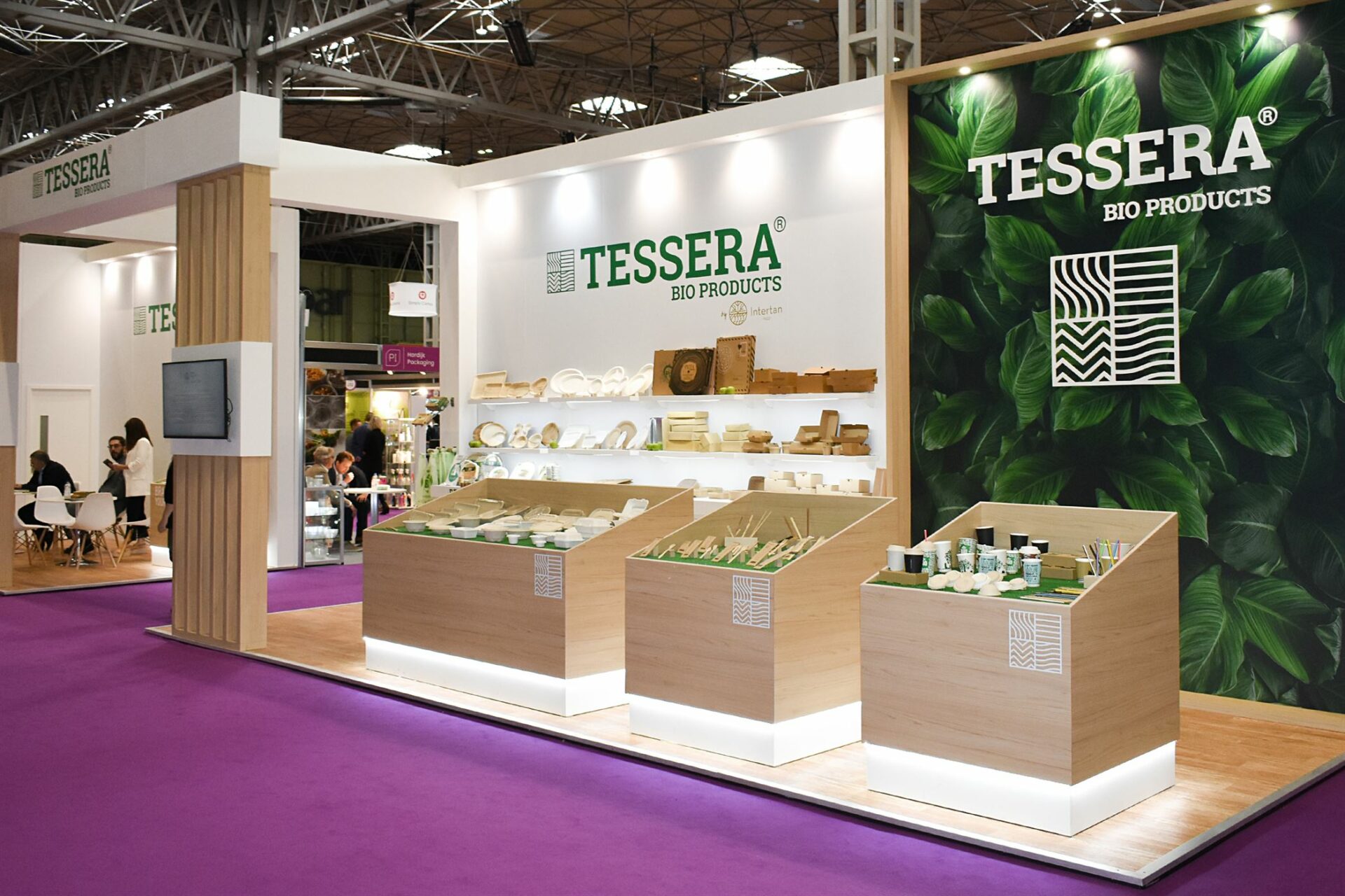Η TESSERA Bio Products® στην Αγγλία, για το Packaging Innovations Expo | TESSERA Bio Products®