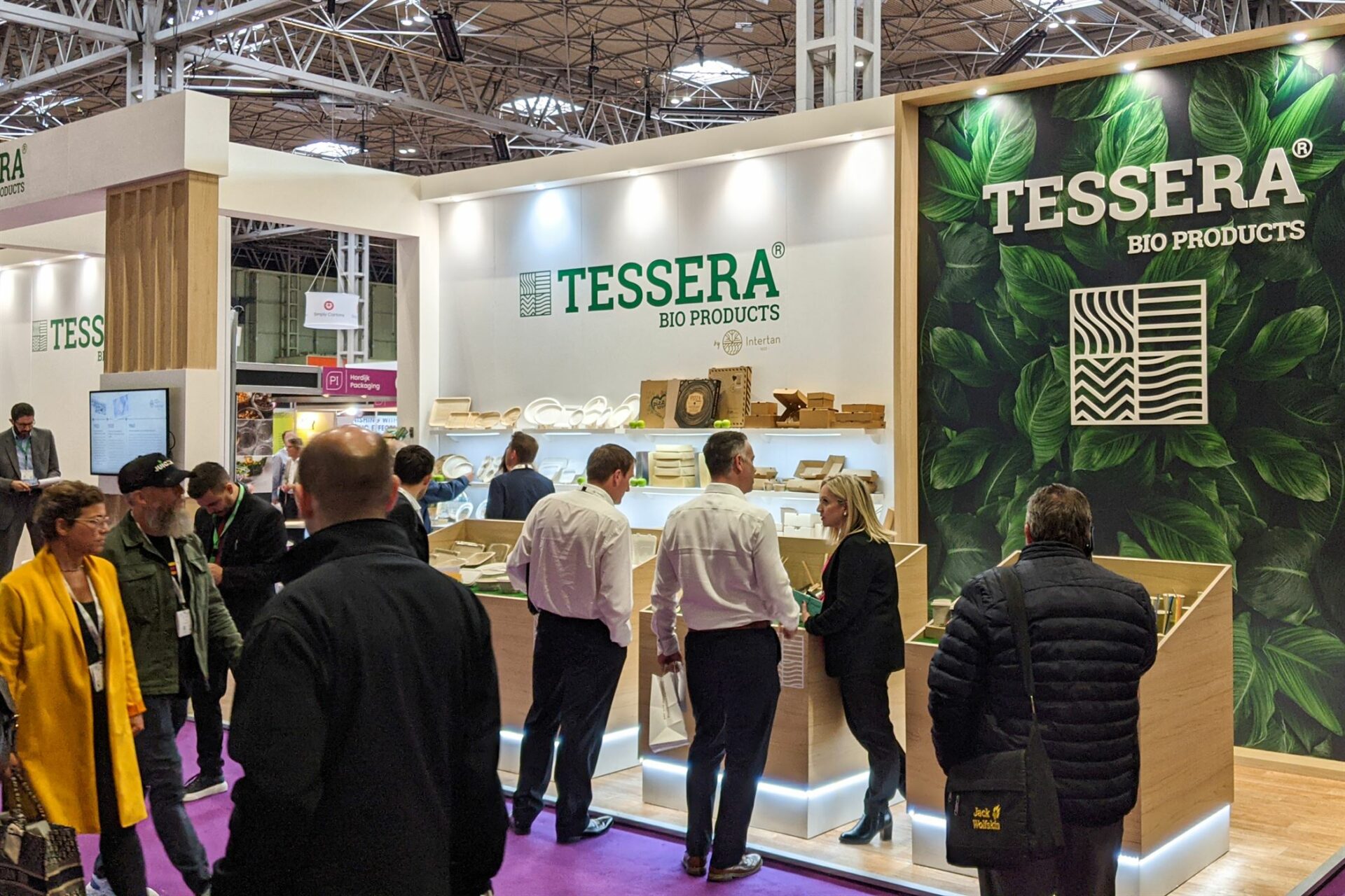 TESSERA Bio Products® in the UK for Packaging Innovations Expo | TESSERA Bio Products®