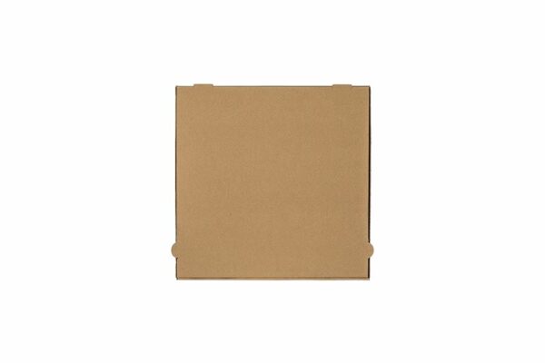 Χάρτινα Κουτιά Πίτσας Kraft Aτύπωτα 28x28x4cm. | TESSERA Bio Products®