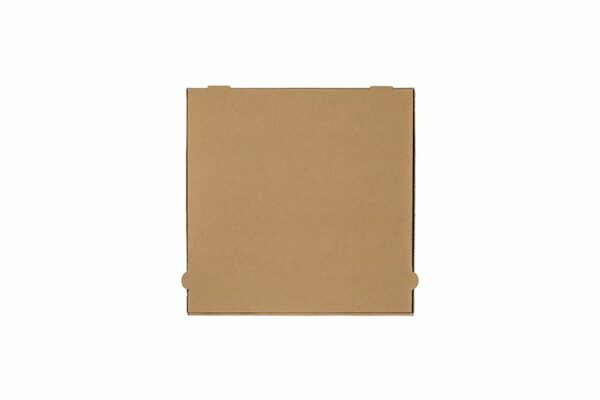 Kraft Paper Pizza Boxes Νο Design FSC® 30x30x4 cm. | TESSERA Bio Products®