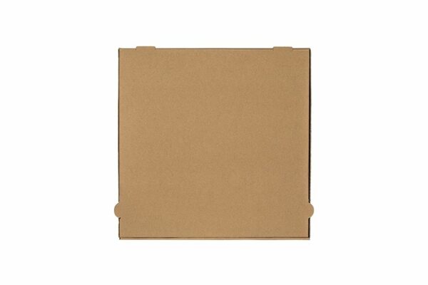 Χάρτινα Κουτιά Πίτσας Kraft Aτύπωτα 36x36x4.2 cm. | TESSERA Bio Products®