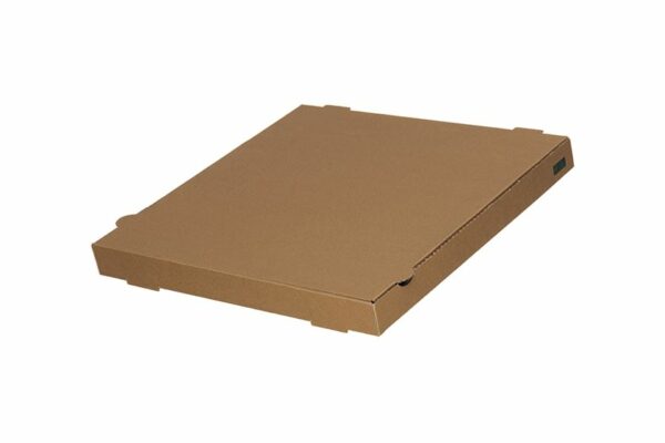Kraft Paper Pizza Boxes Νο Design FSC® 36x36x4.2cm. | TESSERA Bio Products®