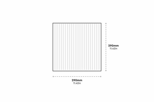 Δίφυλλοι Πάτοι για Κουτιά Πίτσας 29x29 cm. | TESSERA Bio Products®
