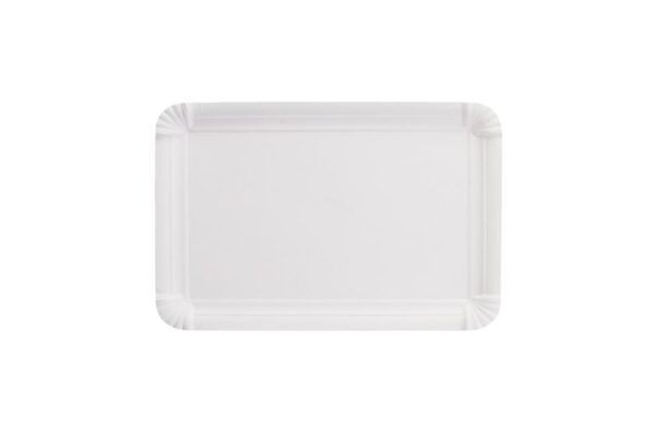 Χάρτινα Πιάτα FSC® Λευκά 13x20cm. | TESSERA Bio Products®