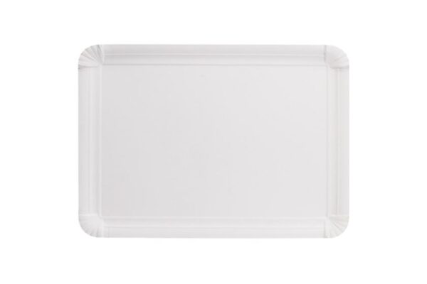 Χάρτινα Πιάτα FSC® Λευκά 17x24 cm | TESSERA Bio Products®