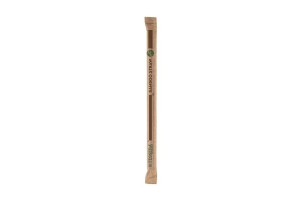Kαλαμάκια από Bamboo Συσκ/να 1/1 0,7x20cm. | TESSERA Bio Products®