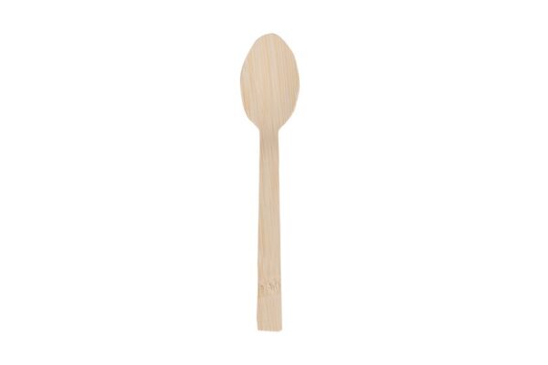 Bamboo Spoons Wrapped 1/1 17cm. | TESSERA Bio Products®