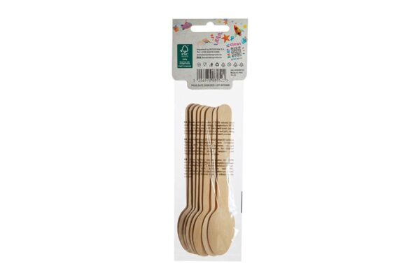 Wooden Spoons FSC® 14cm. | TESSERA Bio Products®